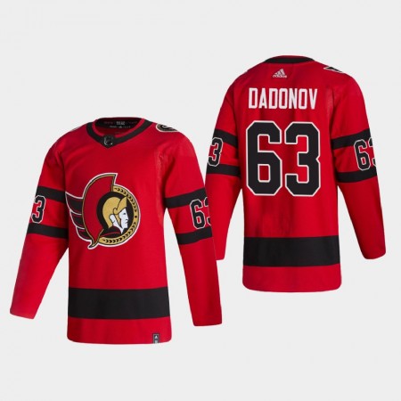 Pánské Hokejový Dres Ottawa Senators Dresy Evgenii Dadonov 63 2020-21 Reverse Retro Authentic